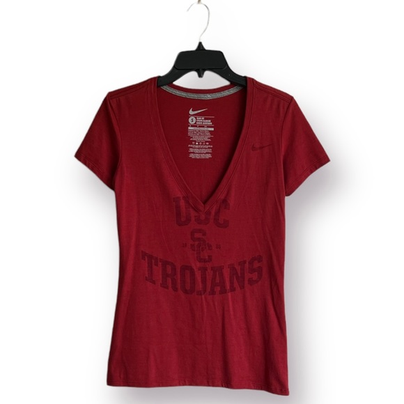 Nike | EUC | USC Trojans V-Neck | Size Small - Picture 1 of 3